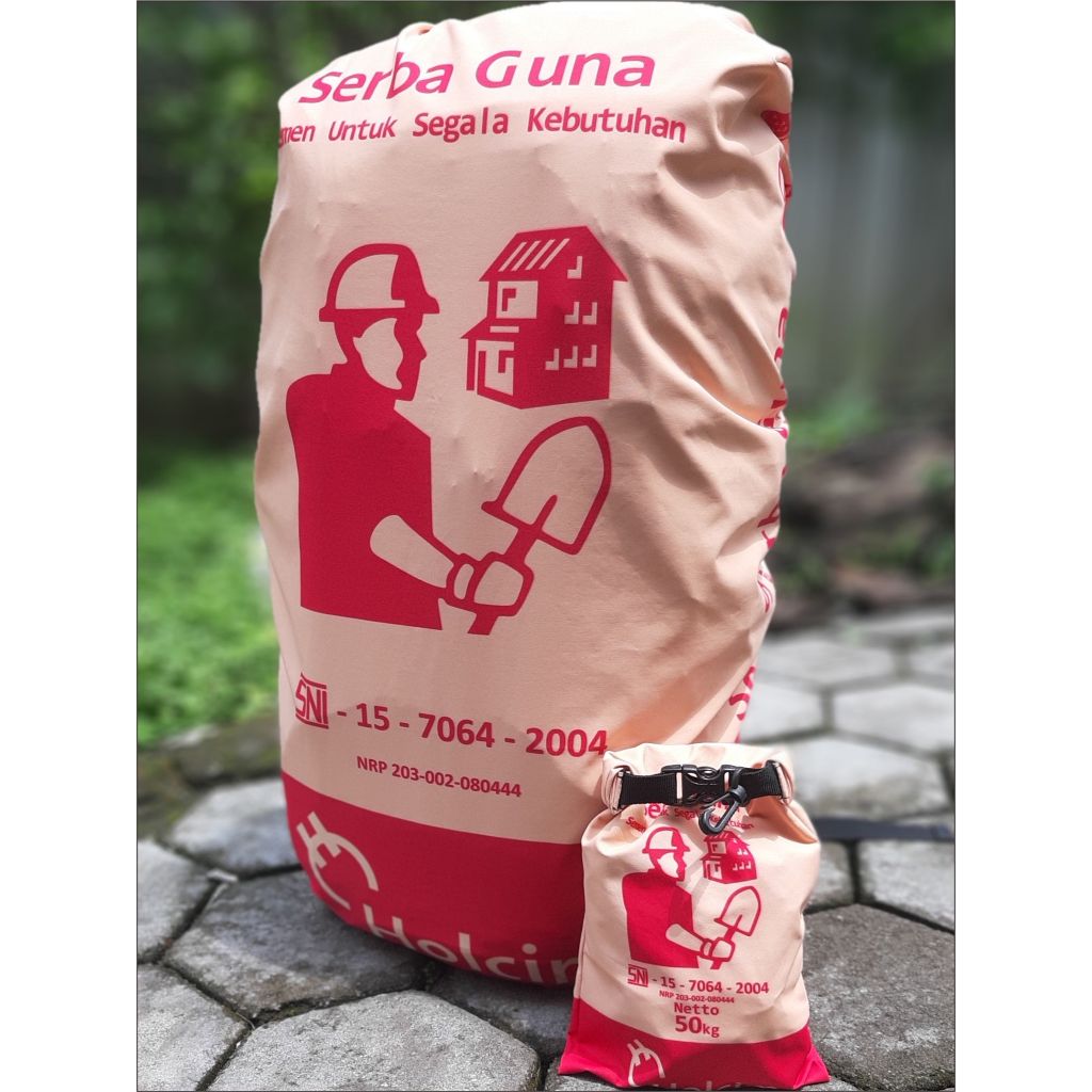 Cover bag backpack tas gunung tas punggung mantel tas pelindung tas dengan tali penegncang gambar se