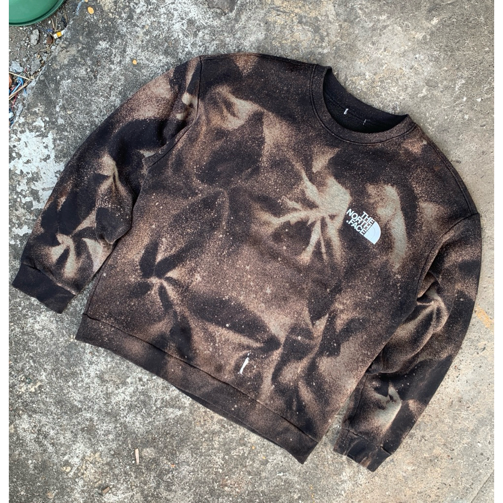 The North Face Crewneck Tie dye
