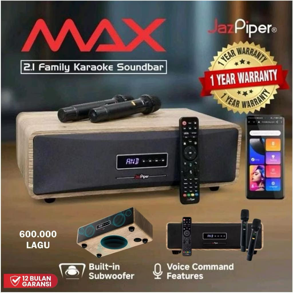 Jazpiper Max Soundbar Karaoke Original
