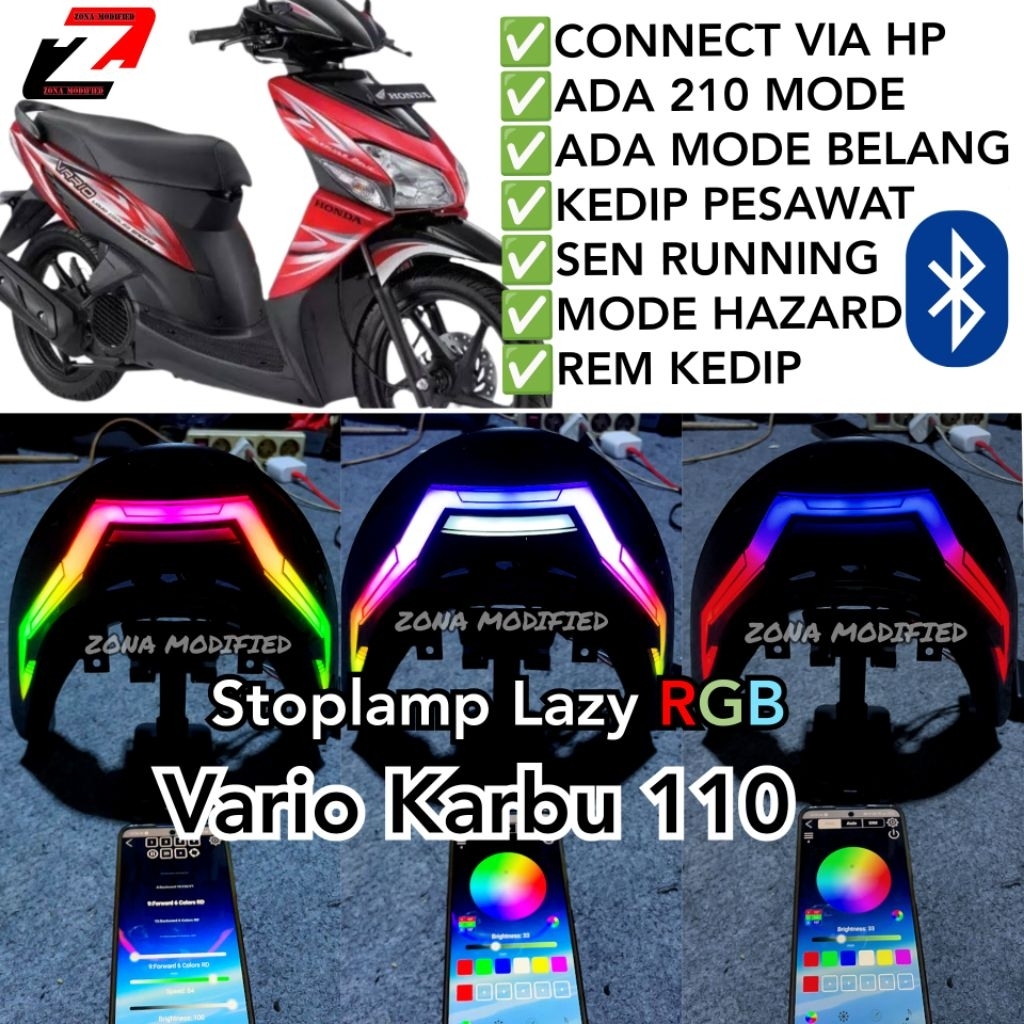 STOPLAMP LAZY RGB VARIO KARBU 110