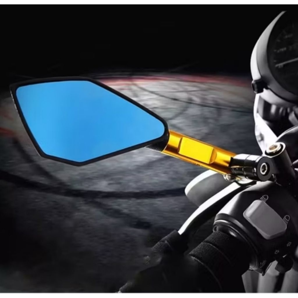 spion lipat cnc universal motor, spion tomok kecil besar