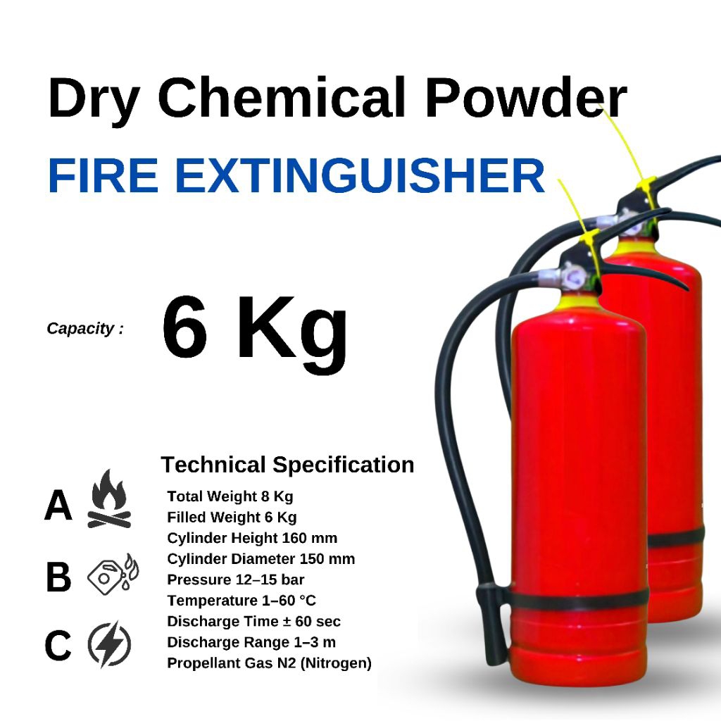 Apar 6Kg Powder / Set Komplit