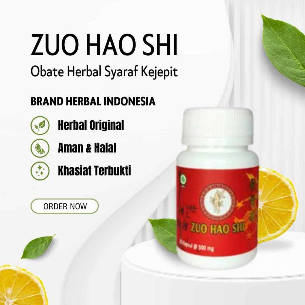 Zuo Hao Shi - Obat Cina Herbal Saraf kejepit dan Tulang Sendi Nyeri BPOM