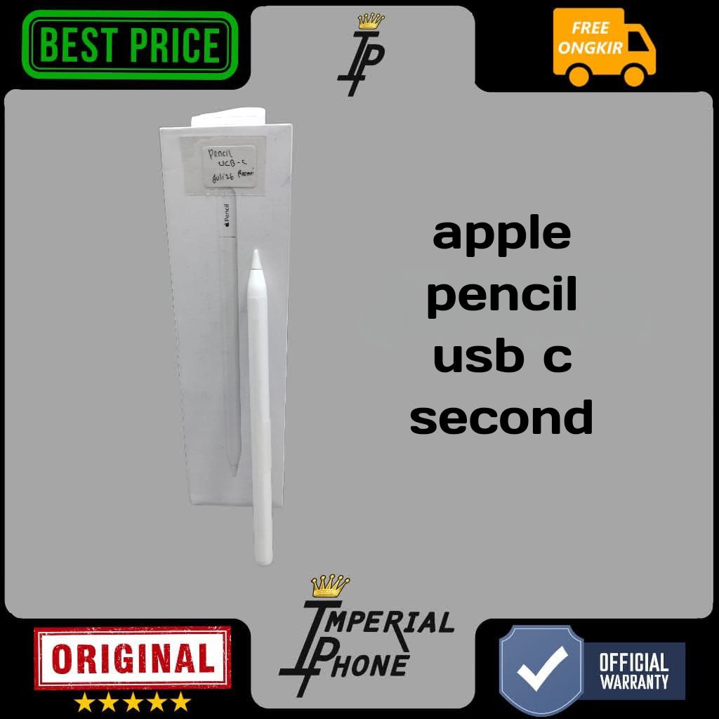 apple pencil usb c second resmi