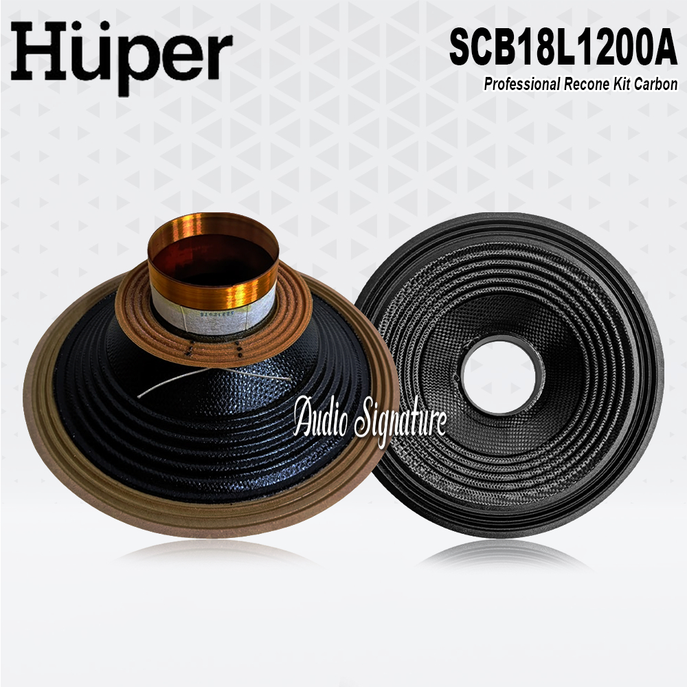 Recone Kit Daun Speaker 18 Inch HUPER SCB18L1200A | SCB 18L1200 A Original