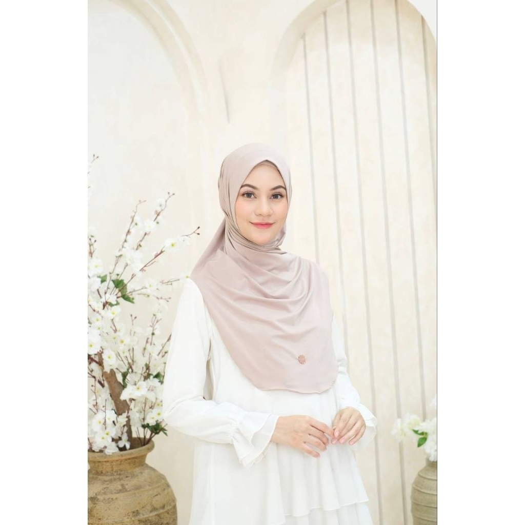 [Grosir Hijab10pcs] Hijab Bergo Olivia Instan by Aisyah Jilbab Bergo Jersy Zoya Premium Jilbab Bergo