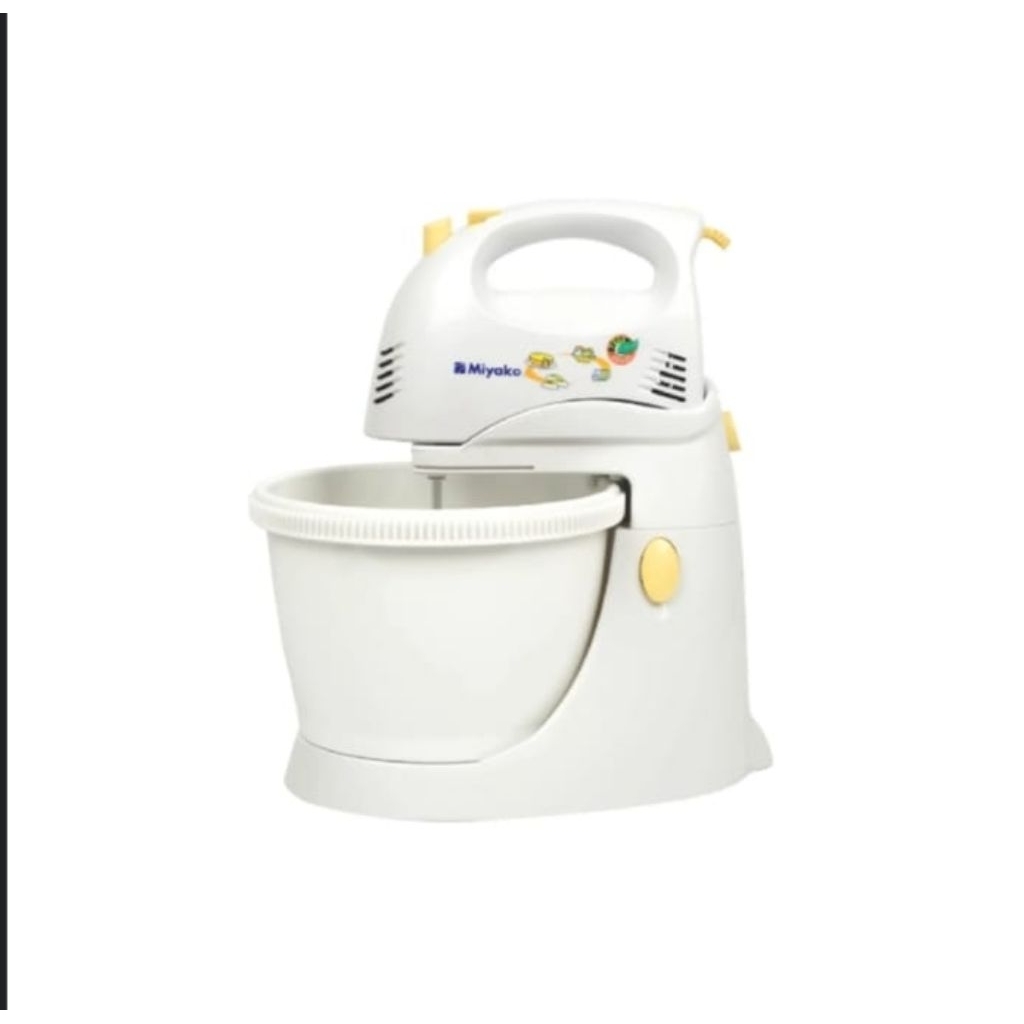 Stand Mixer Miyako SM -625 190w 5 Speed + Turbo | Mixer Kue 3,5 L Bowl Putar Otomatis