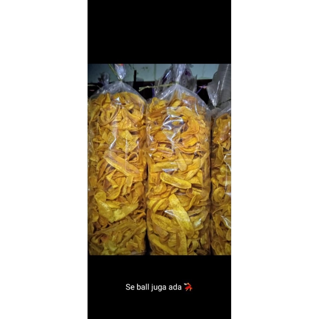Keripik pisang 1kg (ORIGINAL)
