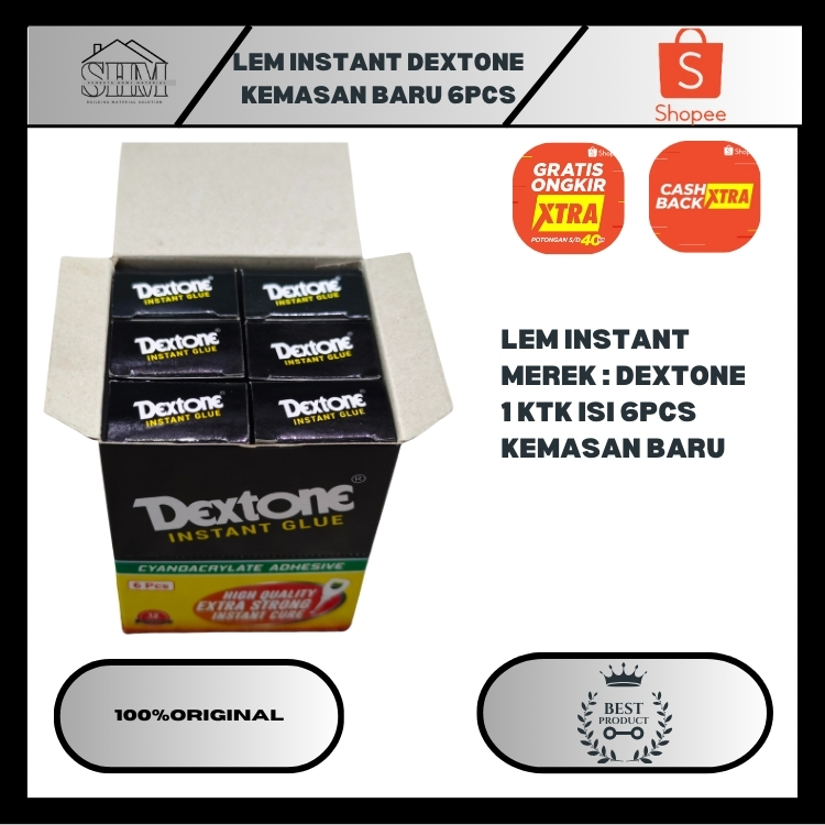 LEM SETAN INSTANT SUPER GLUE LEM SETAN DEXTONE ASLI SUPER GLUE