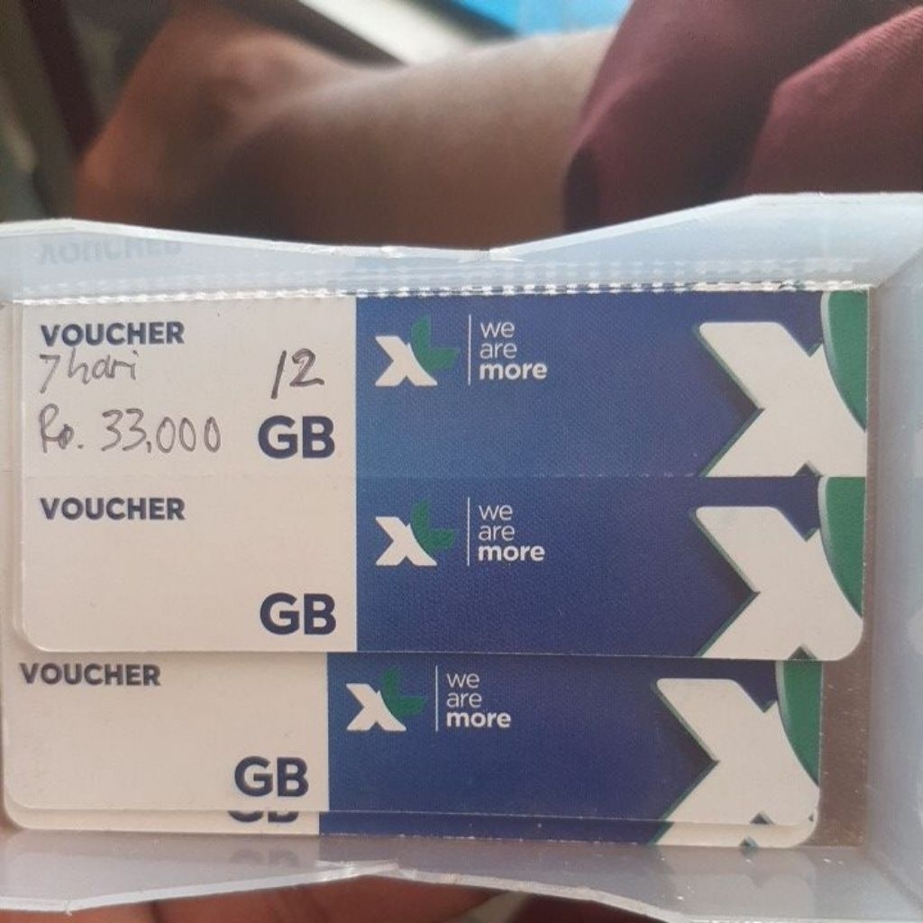 voucher xl 12 gb 7 hari