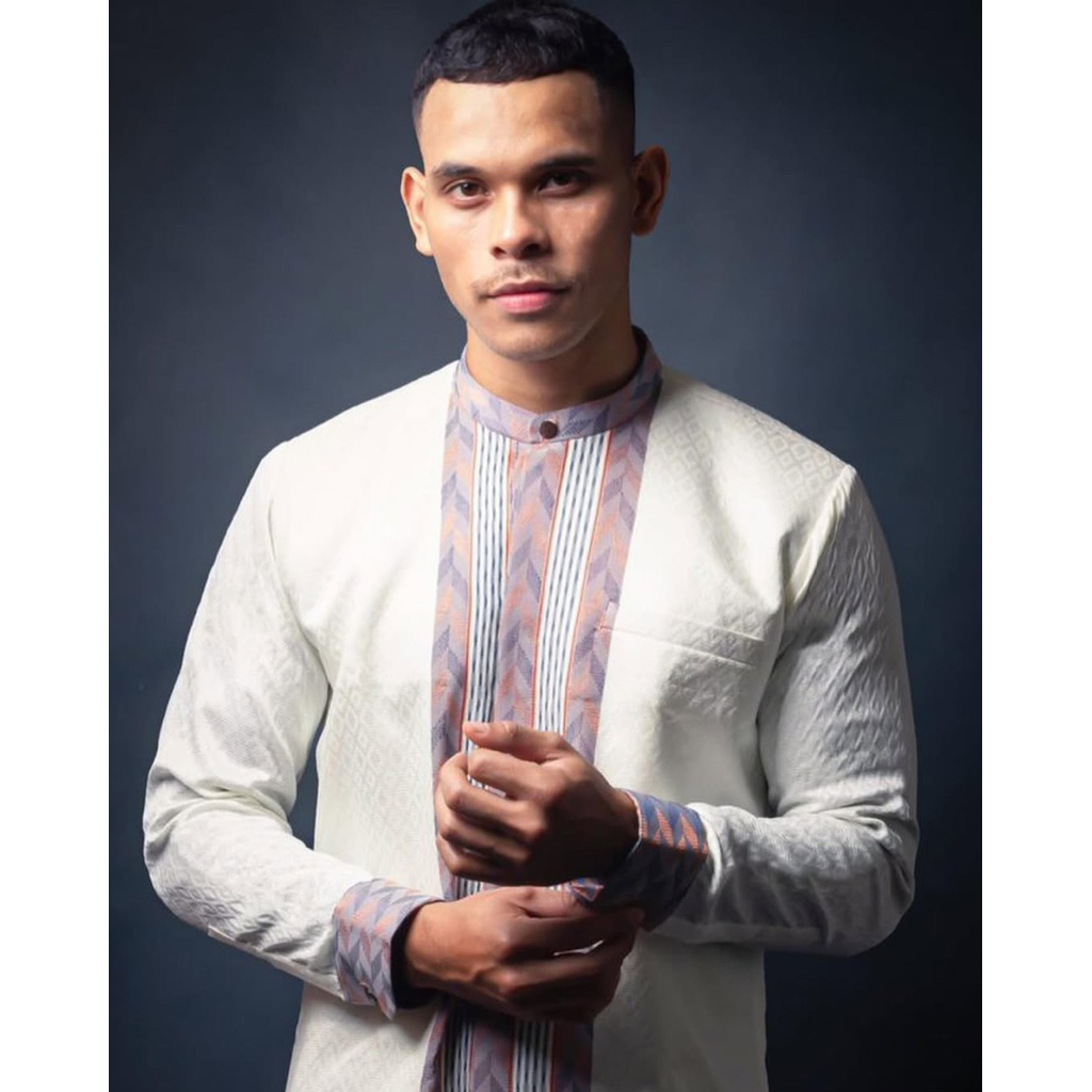 KEMEJA TENUN KOKO PRIA LENGAN PANJANG - BAJU KOKO PRIA LENGAN PANJANG - BAJU KOKO PRIA TERBARU