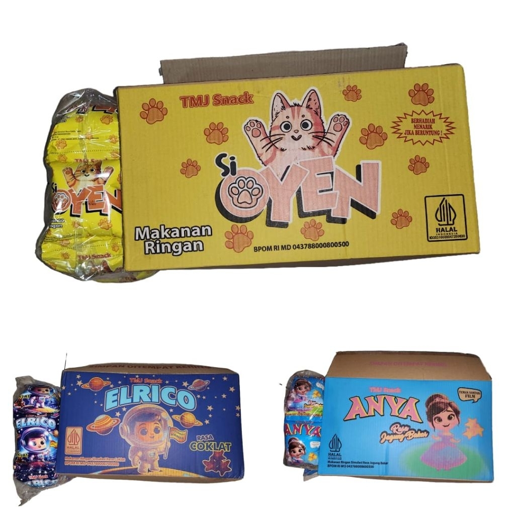 SNACK OYEN ERLICO ANYA BERHADIAH BILA BERUNTUNG