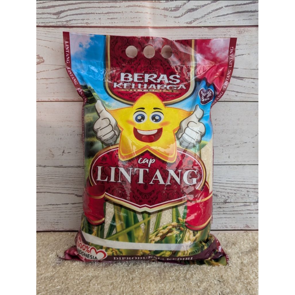Beras lintang 5kg|| Beras lintang  || Beras murah|| Beras pulen putih