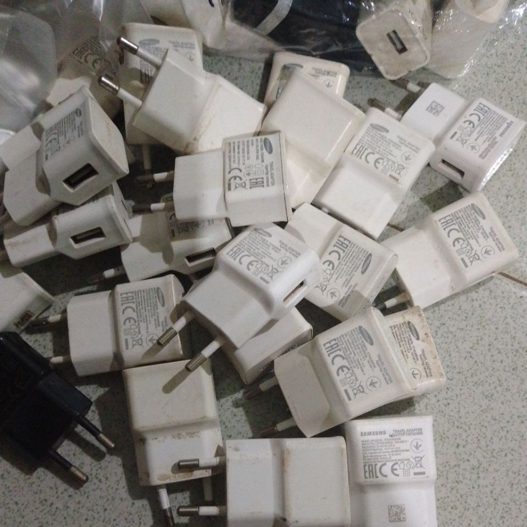 (Charger A9 SAMSUNG) Kepala charger Merk Samsung "Second"