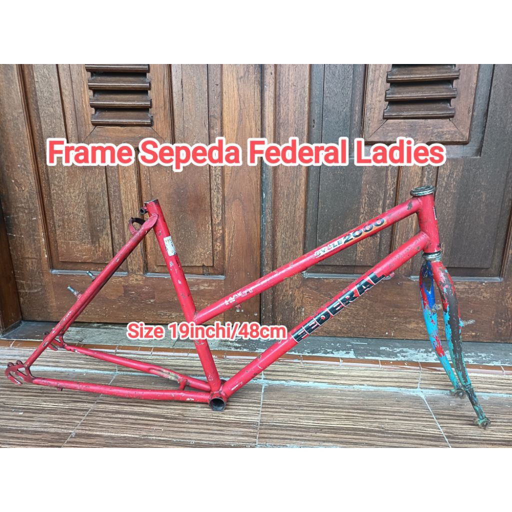 Frame Sepeda Federal Ladies Size 19inchi