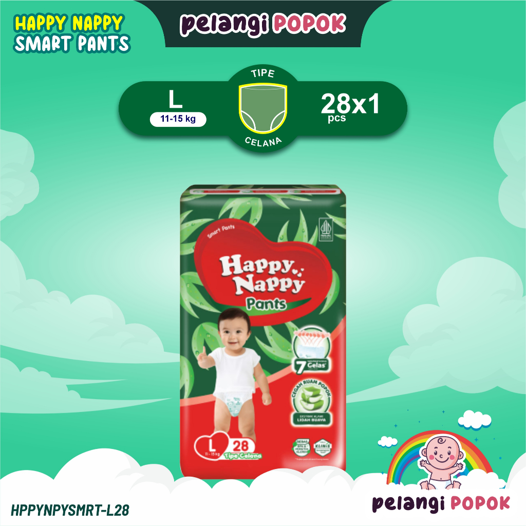 HAPPY NAPPY L28 - POPOK HAPPY NAPPY SIZE L28
