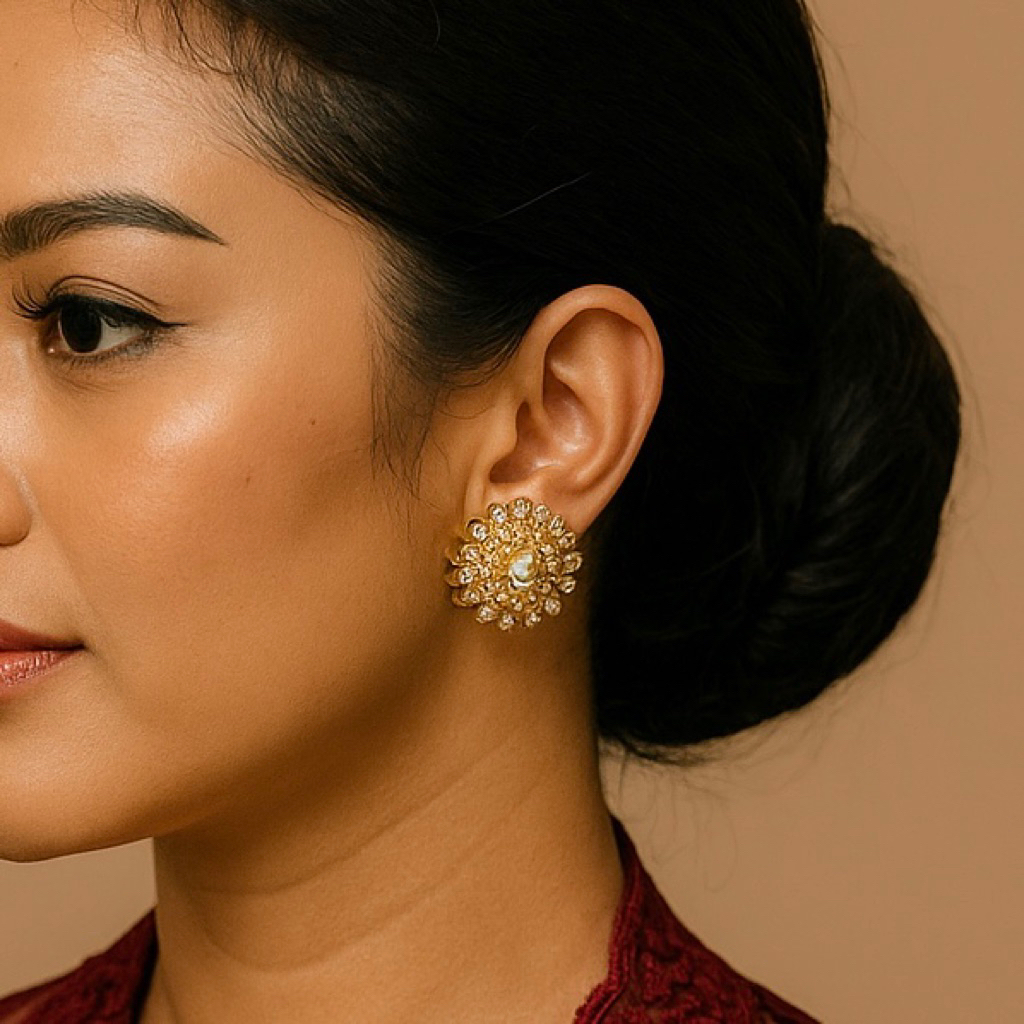 Giwang/Anting Tusuk Pengantin Adat/Anak (Kecil/Besar)