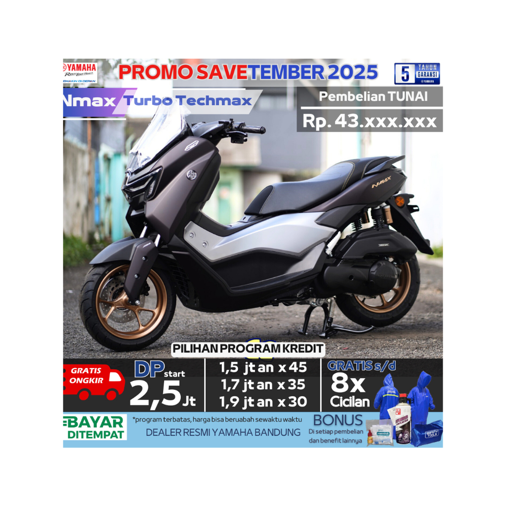 Yamaha NMAX TURBO TECHMAX Skutik
