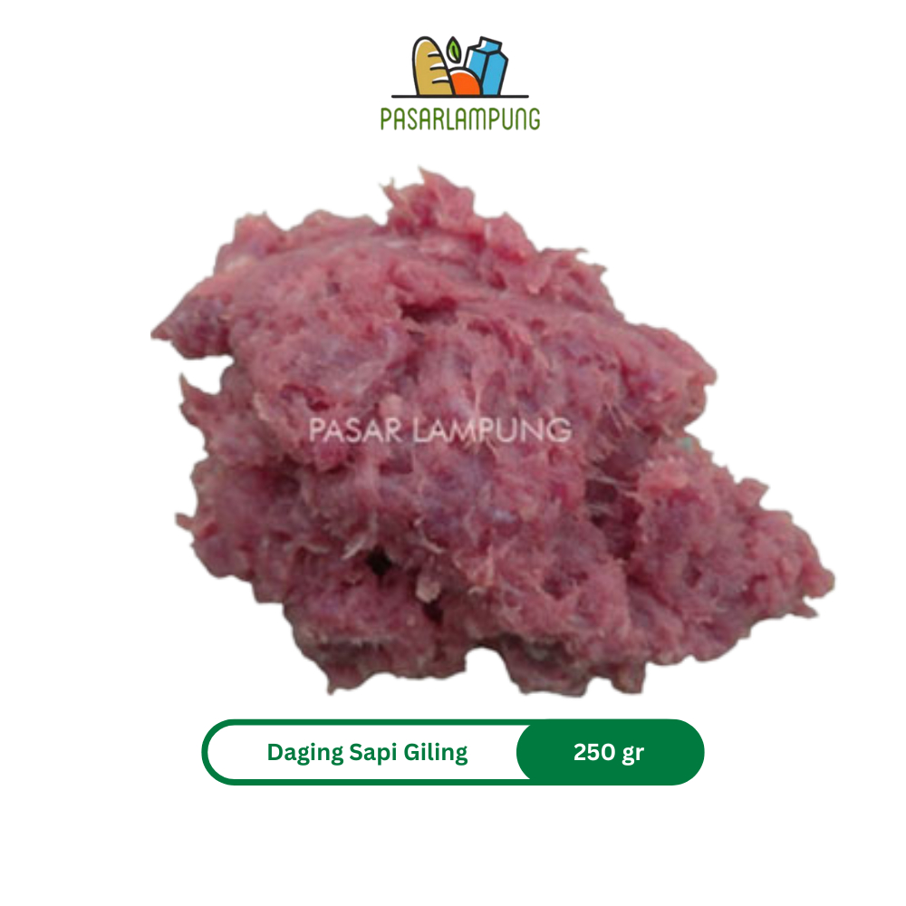 Daging Sapi Giling Segar 250 Gram Pasar Lampung 100% Halal