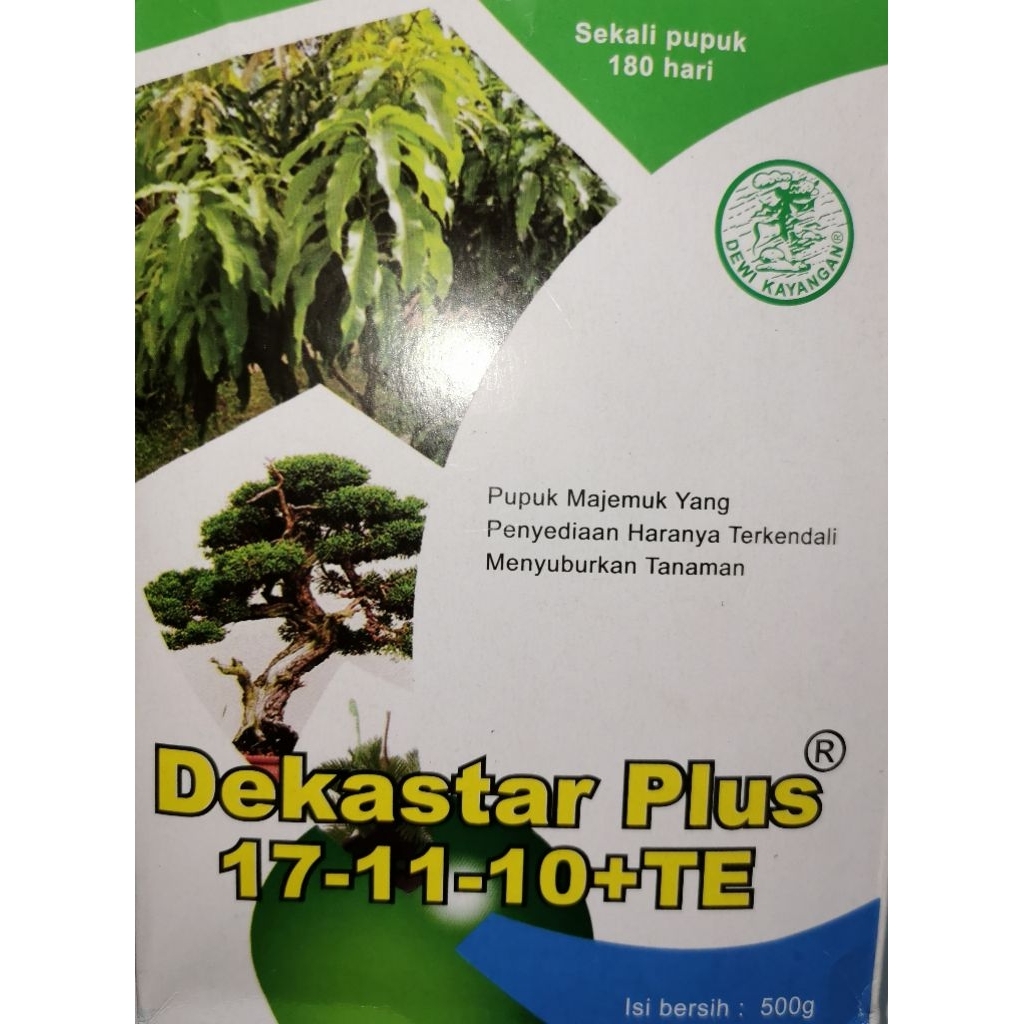 Pupuk Dekastar Plus 17-11-10 / Bonsai