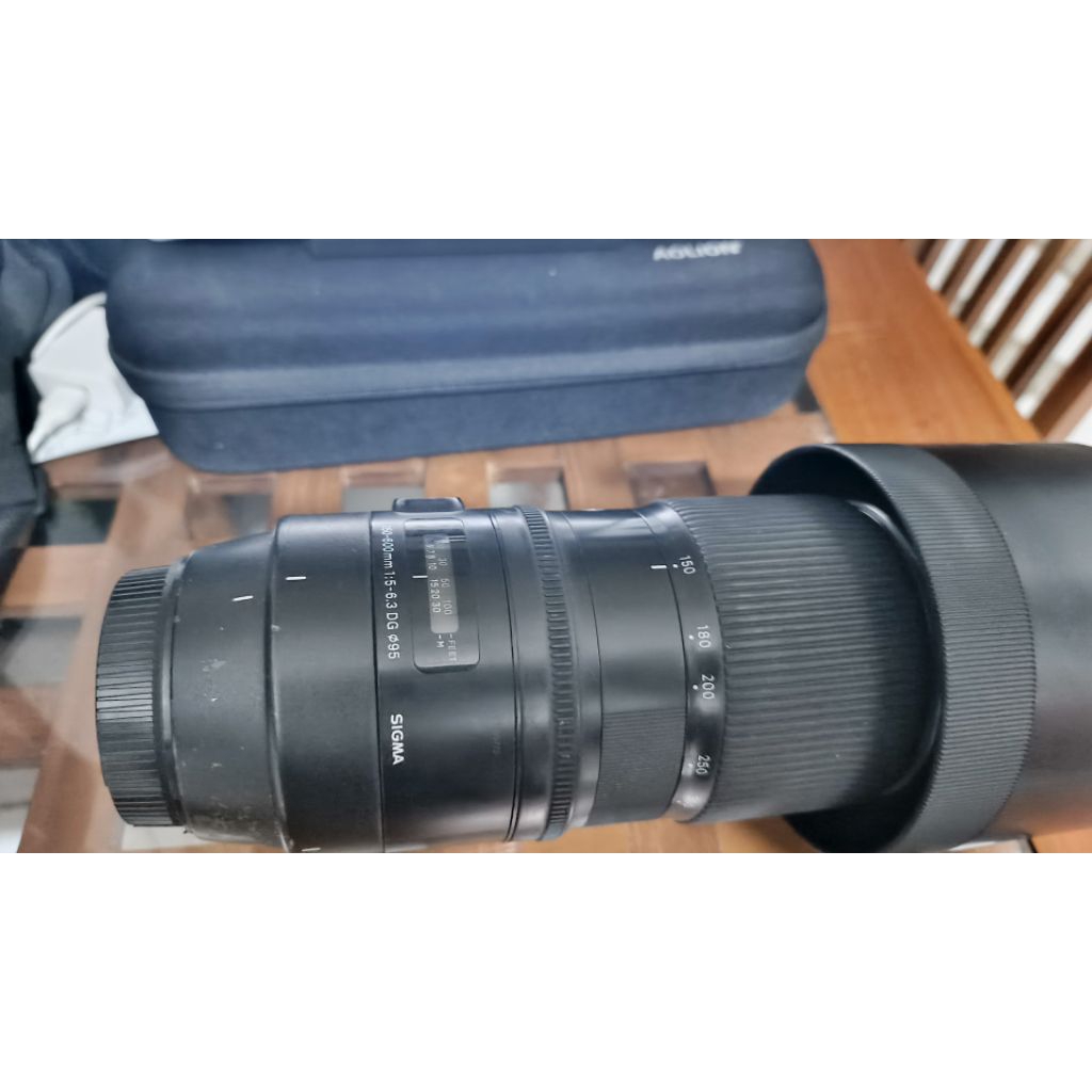 Lensa SIGMA 150-600mm contemporary for Canon seken