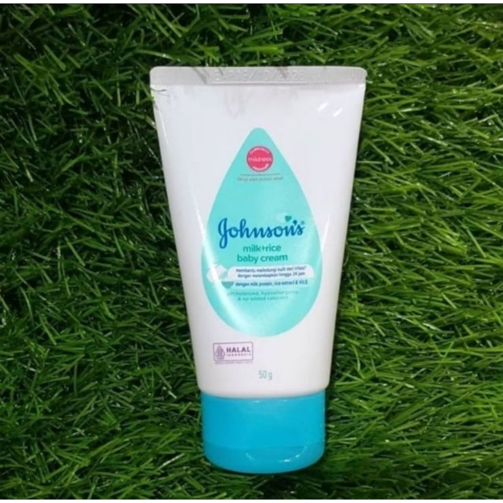 Johnson's Milk Rice Baby Cream 50gr