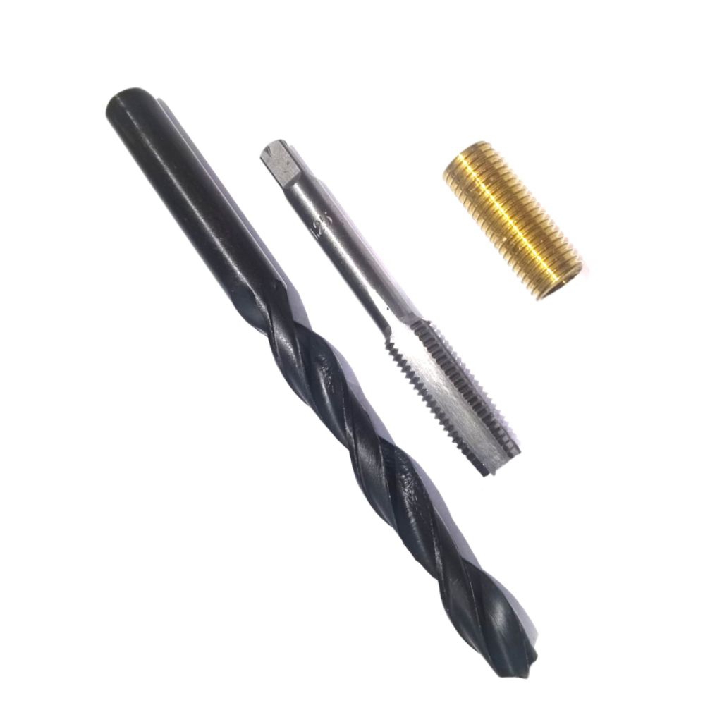 Uddjaya_ Paket Komplit Tap Mata Bor Set Sok Drat M10Xm8 Baut Kunci 12 Bukan Baut Kunci 10