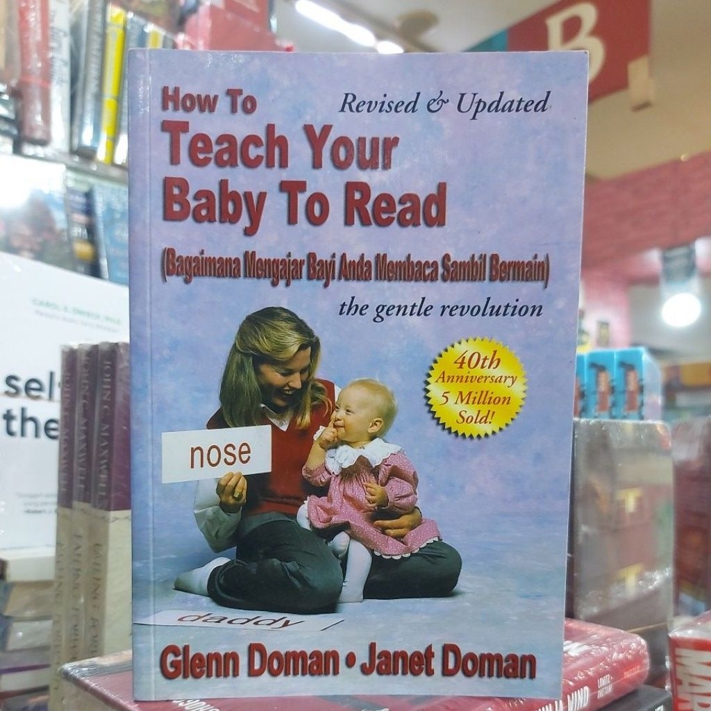 Buku How To Teach Your Baby To Read by Glenn Doman Janet Doman Bagaimana Mengajar Bayi Anda Membaca 