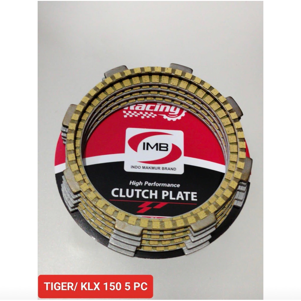 KAMPAS / PLAT KOPLING IMB OEM RACING SET TIGER / KLX 150 ORIGINAL