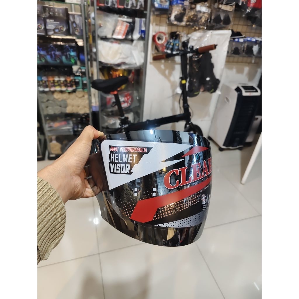 VISOR KYT 2 VISION SILVER