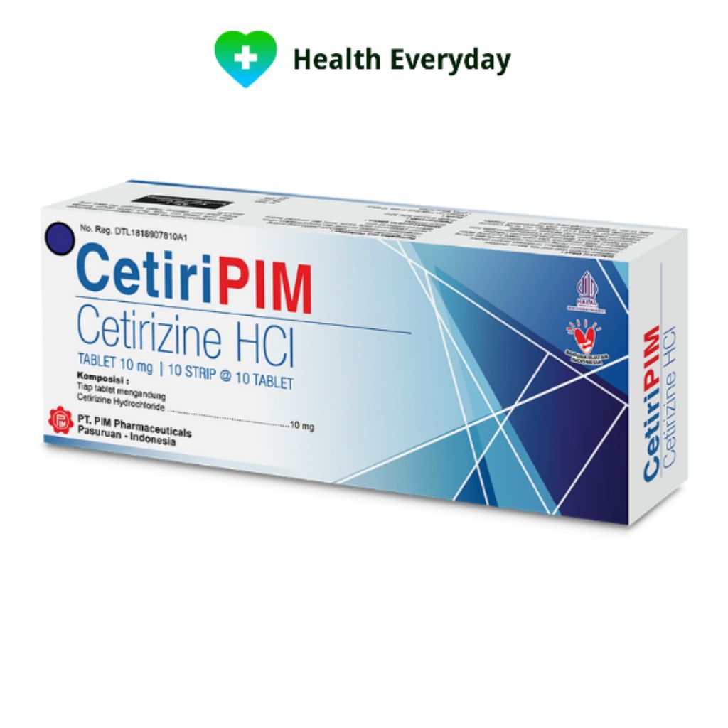 CETIRIPIM - Cetirizine HCl 10mg isi 100s/Dus
