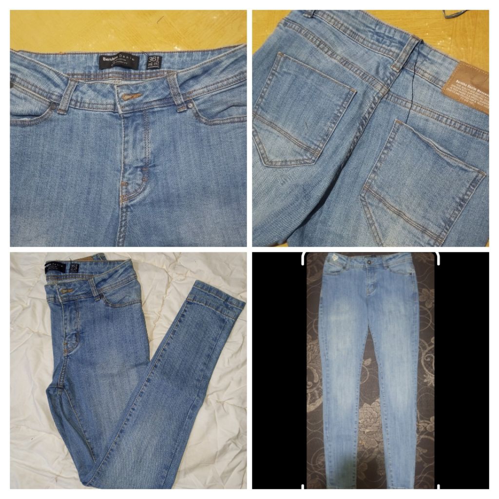 Celan jeans Bershka/celana wanita/super skinny/29/preloved