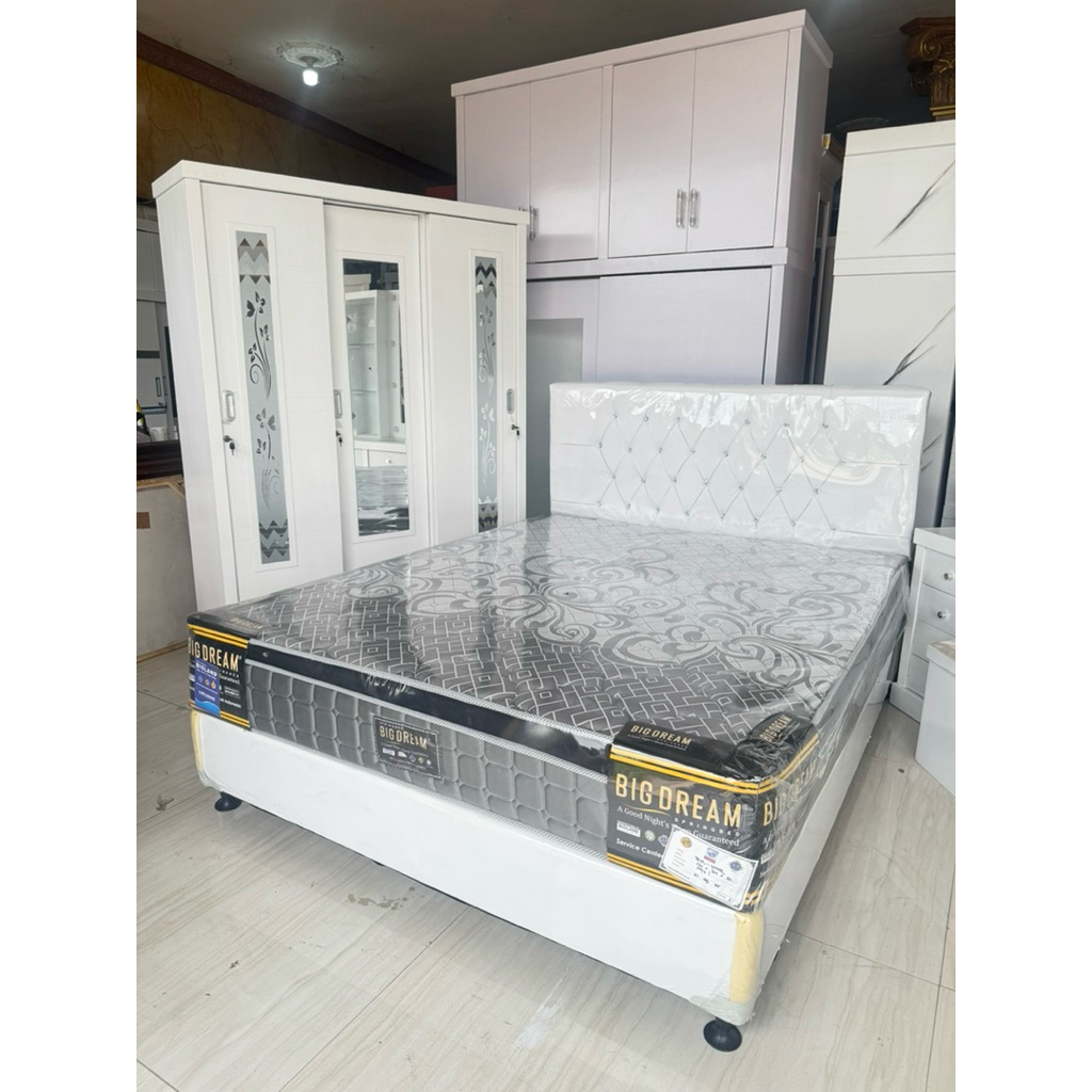 Kasur Springbed Pushtop Bigdream by Bigland (Divan + Kasur )