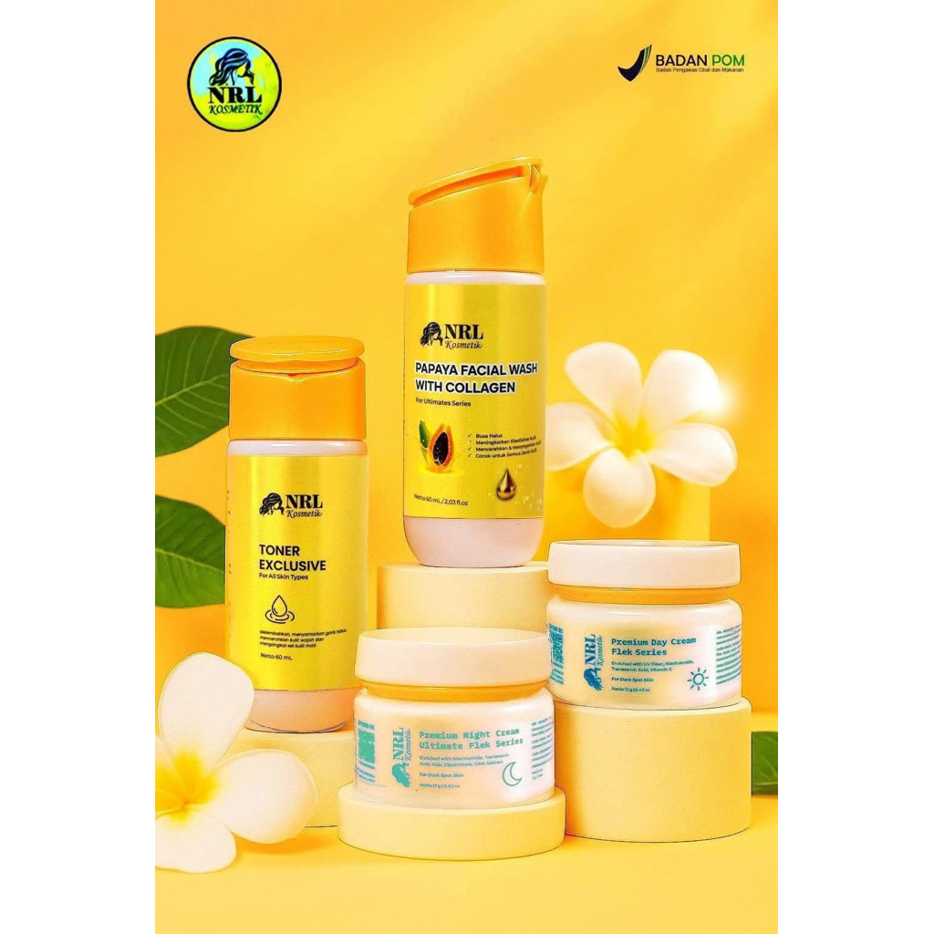 1 PAKET NRL GLOWING BPOM