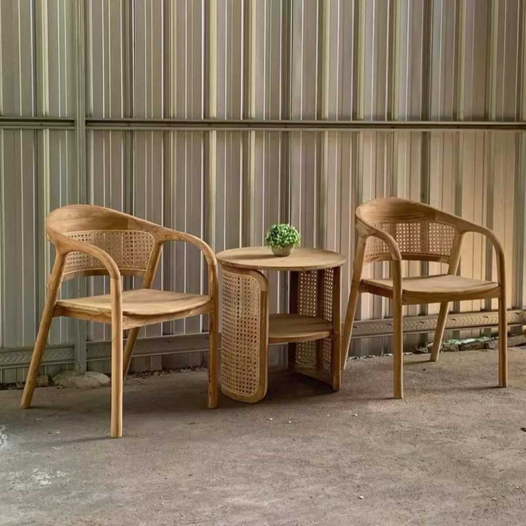 Set Kursi Rotan Set Kursi Rotan Minimalis Set Kursi Rotan Kayu Jati