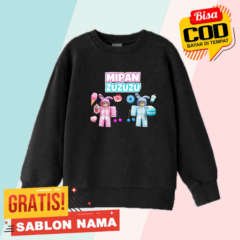 Sweater Anak Mipan Zuzuzu / Jaket Anak Laki Laki & Perempuan Mipan Zuzuzu