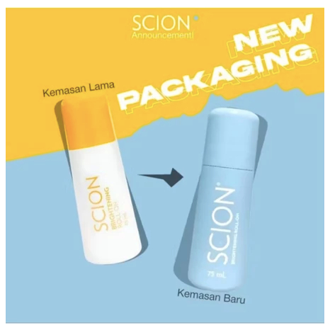 NEW PACKAGING New Formula NU SKIN Scion Deodorant Brightening Roll On 75ml Bebas Keringat Bau Badan