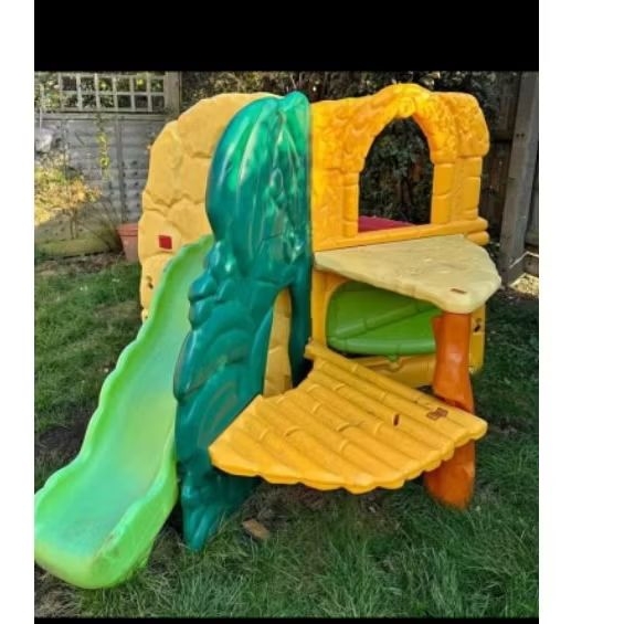 PRELOVED PEROSOTAN PROSOTAN PLOSOTAN GROW N UP DOUBLE SLIDE MAINAN ANAK TOBEBE LITTLE TIKES STEP2 ST