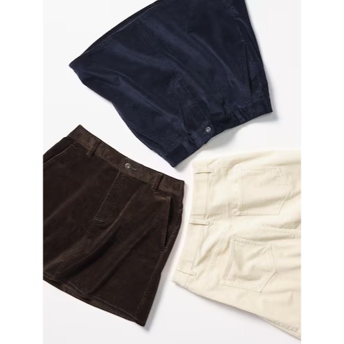 SALE Women Rok Mini Corduroy Skirt COMPTOIR DES COTONNIERS x UNIQLO