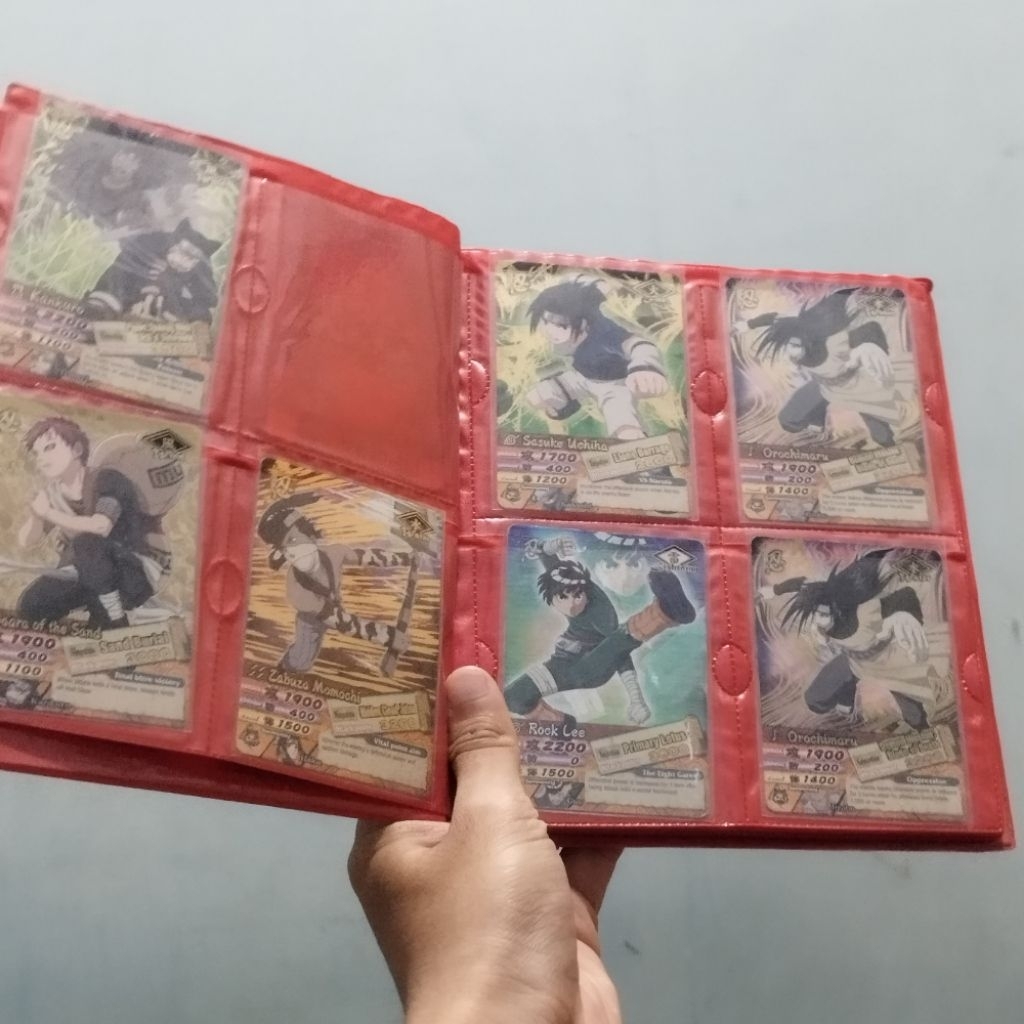 kartu Naruto narutimate ninja fight bandai original gold silver bronze arcade