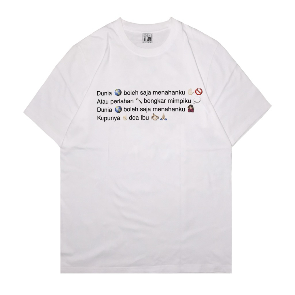 Perunggu "Tapi - Emoji" Merch Original Katun S-XXL