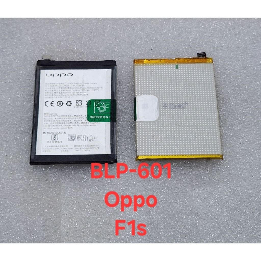 Baterai Oppo F1s BLP601 Original