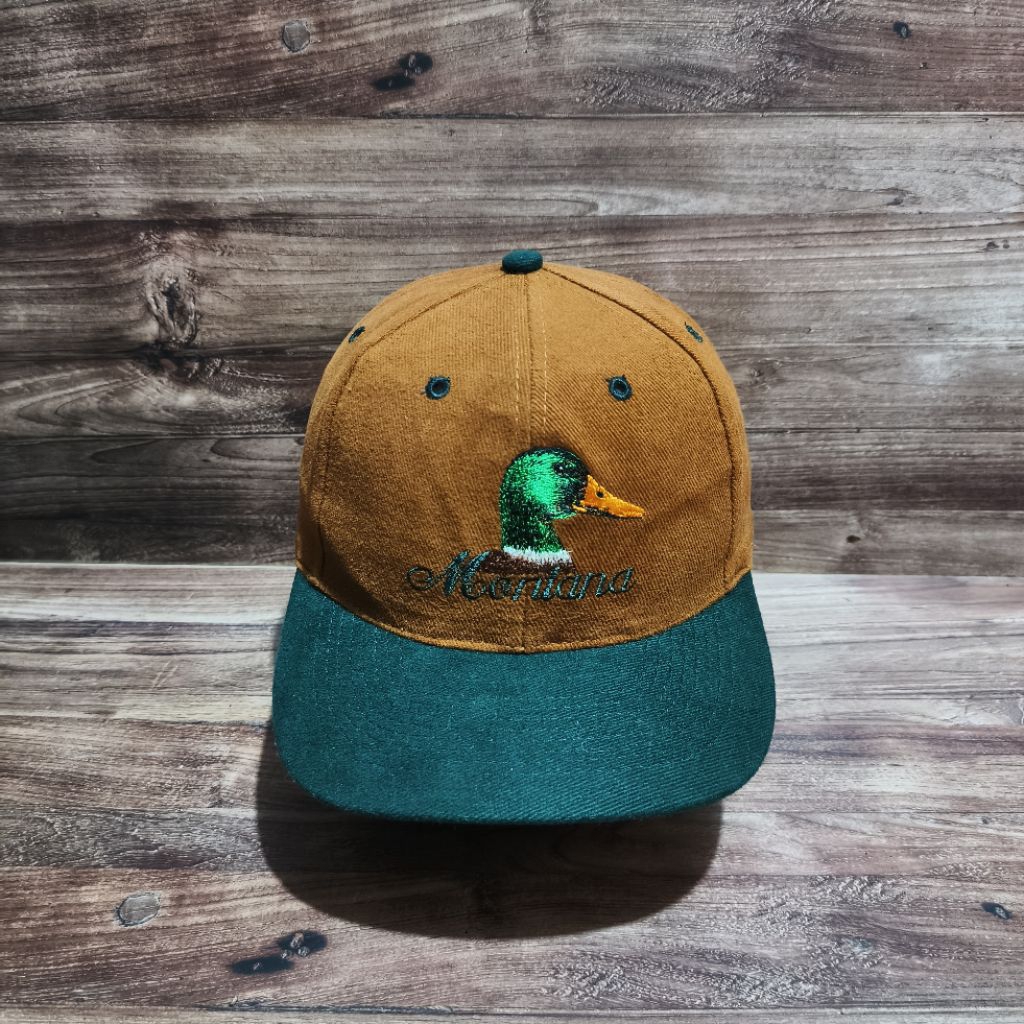 Topi vintage montana twotone logo