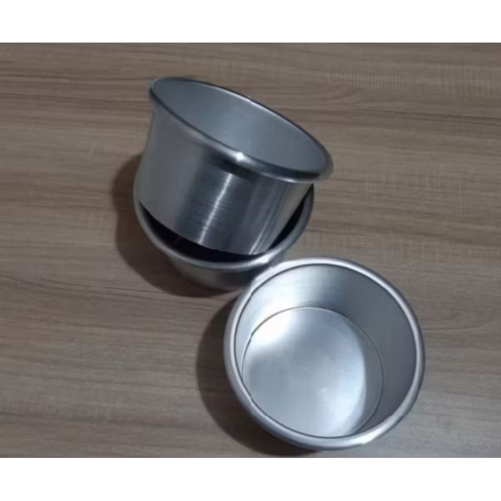 Loyang Bulat Press Loyang Citakan Cromboloni  Ukuran 10cm  Tinggi 5cm