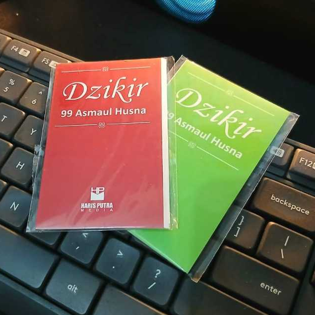 Buku Saku Dzikir 99 Asmaul Husna Bisa Dilipat Prakti