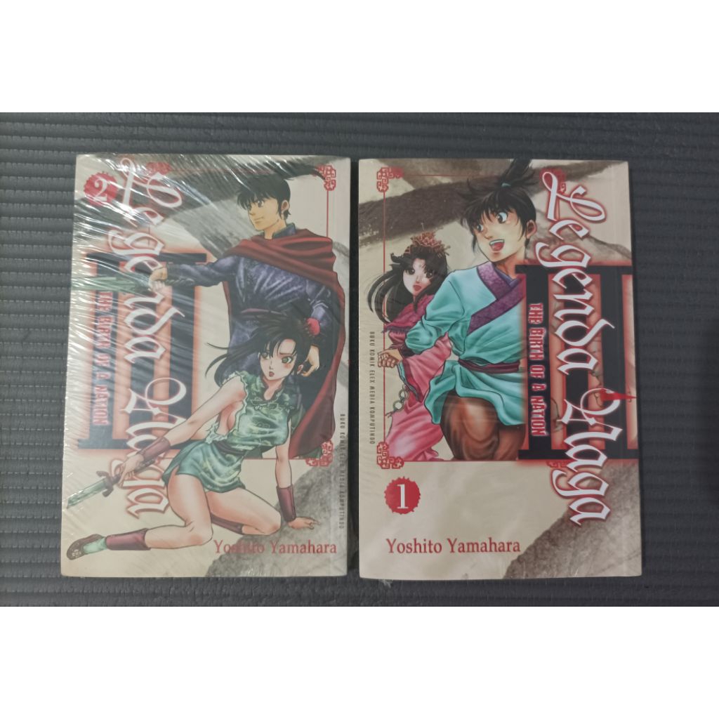 komik baru Legenda Naga The Birth of A Nation segel ori