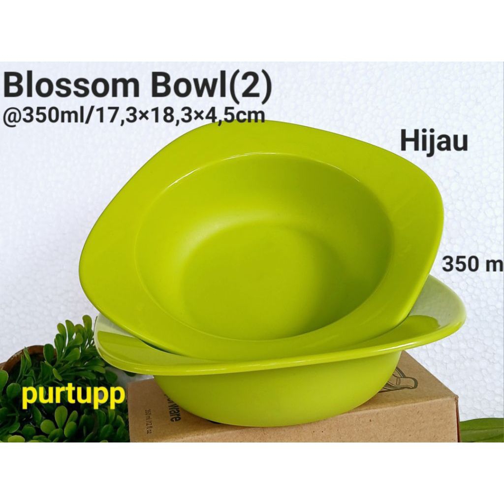 obral bowl mangkok baru tupperware original oh bowl blossom bowl ideal bowl