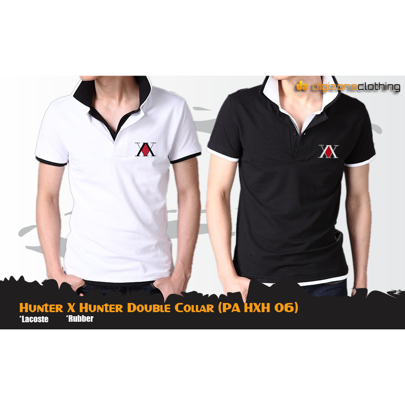 Kaos Polo Anime Hunter X Hunter Double Collar PA HXH 06