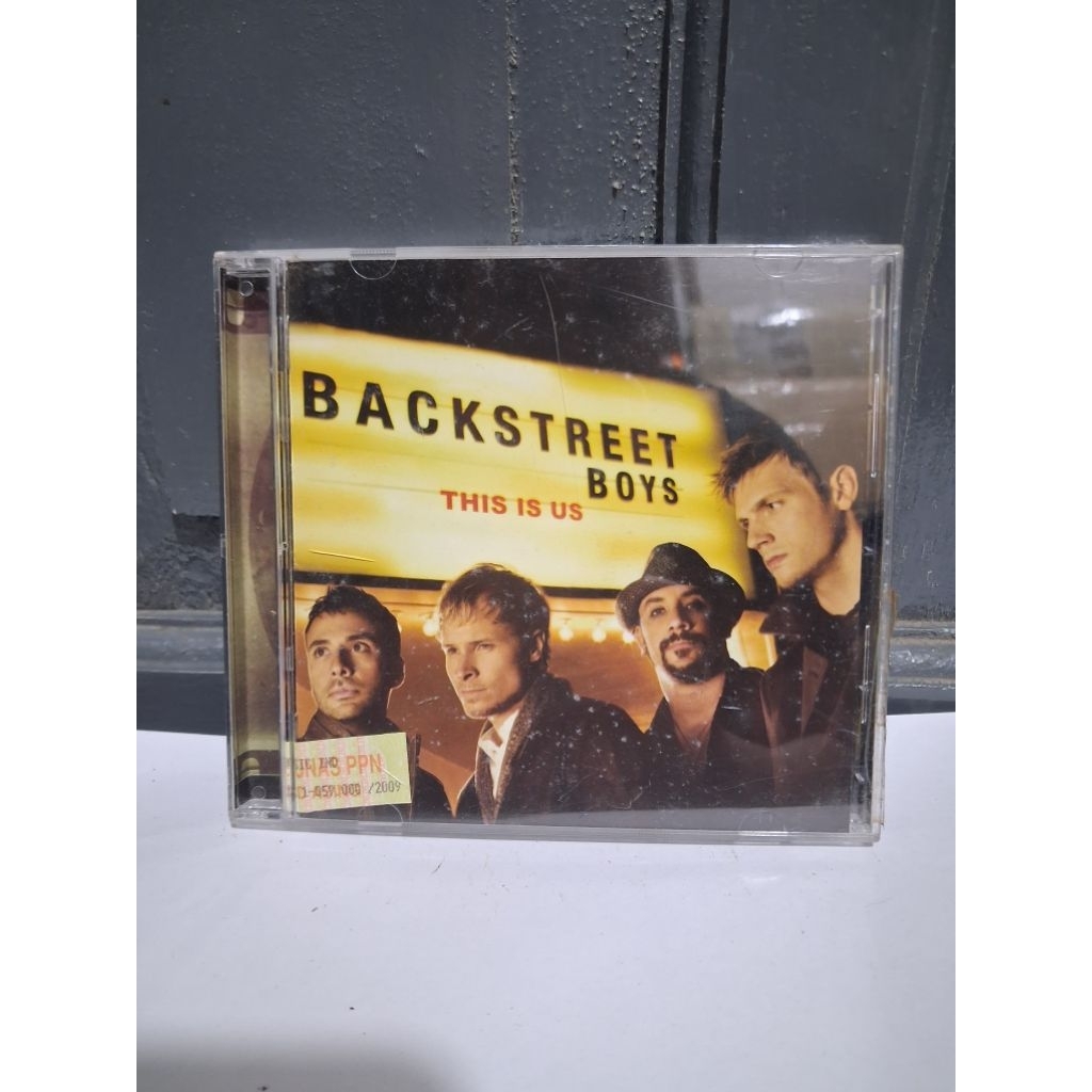 Kaset cd backstreet boys this is us (preloved)