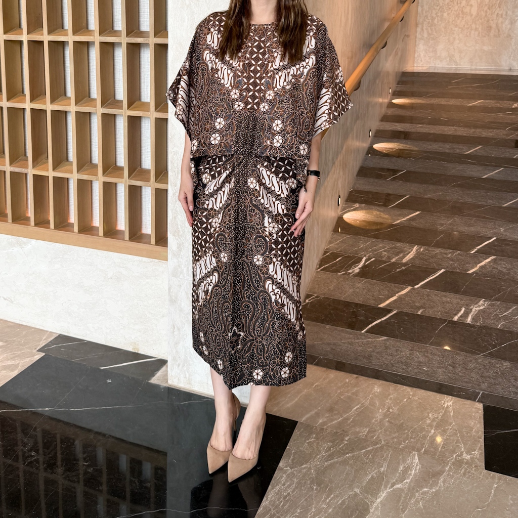 Lausboutique-Angking Set-Seri Sidomukti-Oneset Batik Wanita